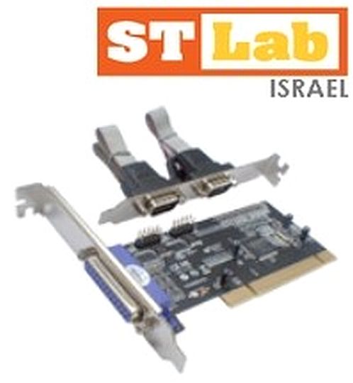 כרטיס pci משולב 2 יציאות serial+יציאה lpt דגם I420