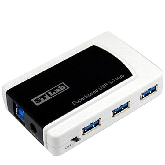 האב 1/7 usb3.0 + ספק דגם U-870