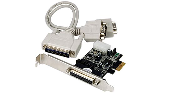 כרטיס pci-e ל-2 יציאות low proflie rs232