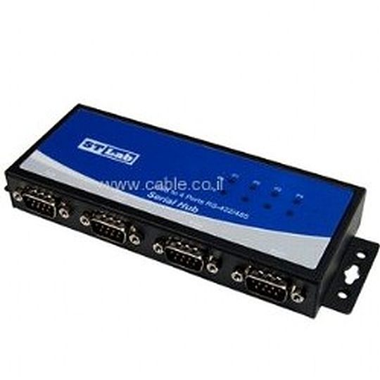 ממיר usb.2 ל- 4 יציאות RS422/485 דגם IU-120