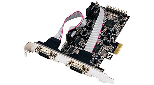 כרטיס pci-e ל- 6 יציאות rs232 דגם I-472