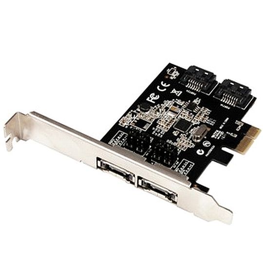 כרטיס pci-e sata 3 6G בעל 2 יציאות דגם A-480